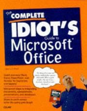 Tapa de The complete idiot's guide to Microsoft Office