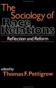 Tapa de The Sociology of Race Relations