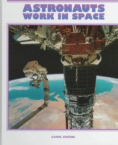 Tapa de Astronauts work in space