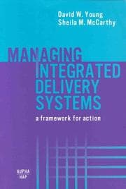 Tapa de Managing integrated delivery systems