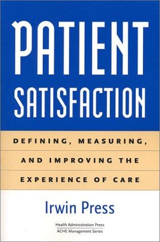 Tapa de Patient satisfaction