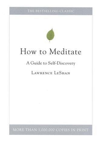 Tapa de How to meditate