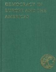 Tapa de Democracy in Europe and the Americas