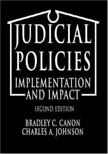 Tapa de Judicial Policies