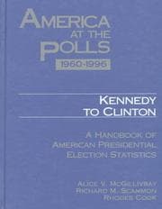 Tapa de America at the polls, 1960-1996 Kennedy to Clinton
