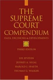 Tapa de The Supreme Court compendium