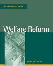 Tapa de Welfare Reform (Cq's Vital Issues)
