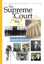 Tapa de The Supreme Court A to Z