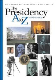 Tapa de The presidency A to Z