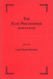 Tapa de The easy philosopher