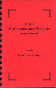 Tapa de Cold companionable streams