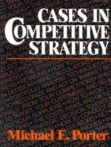 Tapa de Cases in competitive strategy