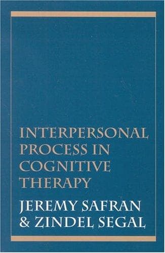 Tapa de Interpersonal process in cognitive therapy