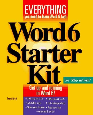 Tapa de Word 6 Starter Kit