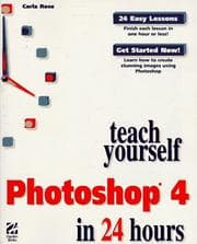 Tapa de Teach yourself Photoshop® 4 in 24 hours