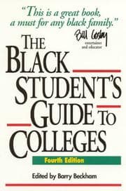 Tapa de The Black student's guide to colleges