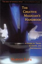 Tapa de The creative magician's handbook