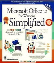 Tapa de Microsoft Office 4.2 for Windows simplified