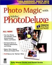 Tapa de Photo magic with Adobe PhotoDeluxe
