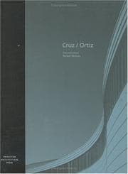 Tapa de Cruz/Ortiz