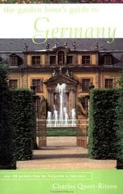 Tapa de Garden Lover's Guide to Germany
