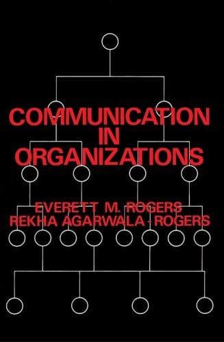 Tapa de Communication in organizations