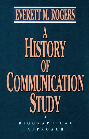 Tapa de History Of Communication Study