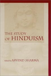Tapa de The Study of Hinduism (Studies in Comparative Religion)