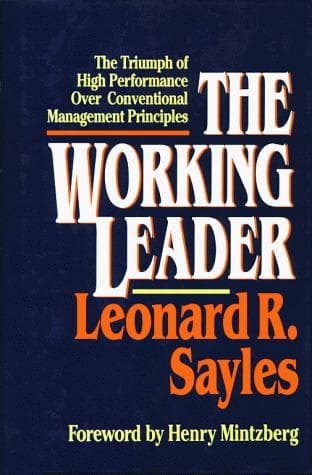 Tapa de The working leader