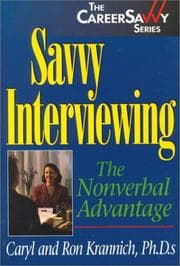 Tapa de Savvy Interviewing