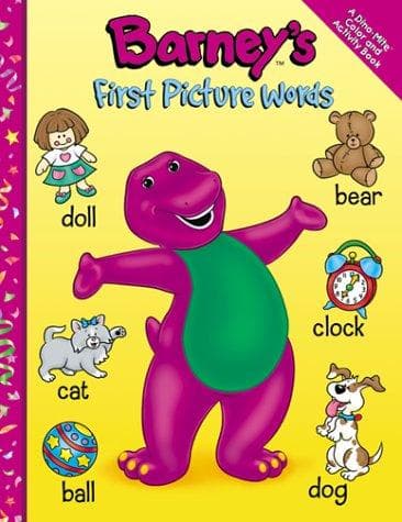 Tapa de Barney's First Picture Words