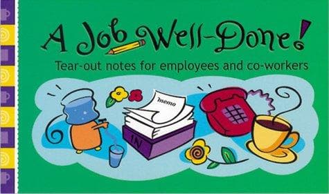 Tapa de A Job Well Done