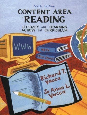Tapa de Content Area Reading