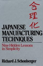 Tapa de Japanese manufacturing techniques