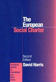 Tapa de The European Social Charter