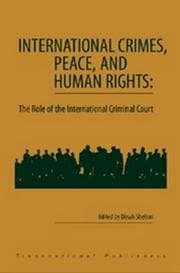 Tapa de International Crimes, Peace, and Human Rights