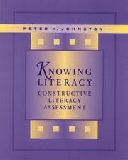 Tapa de Knowing literacy