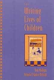 Tapa de The writing lives of children