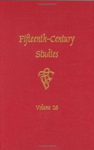 Tapa de Fifteenth-Century Studies