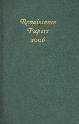 Tapa de Renaissance Papers 2006