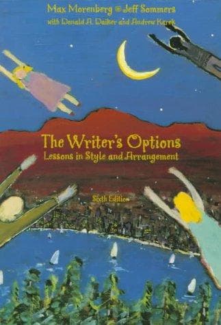 Tapa de The Writer's Options