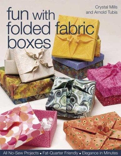 Tapa de Fun with folded fabric boxes