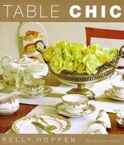 Tapa de Table chic