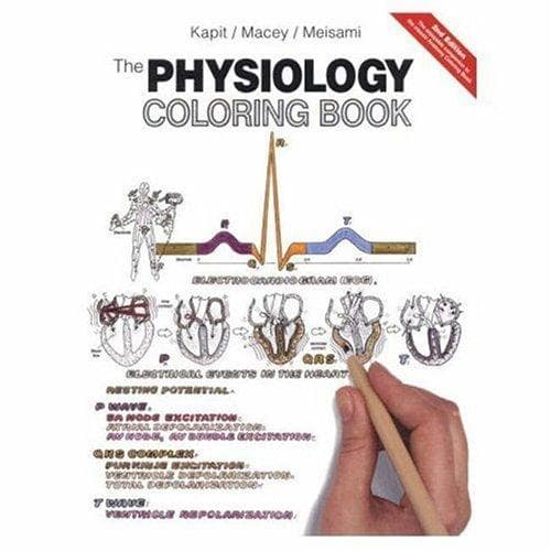 Tapa de Physiology Coloring Book