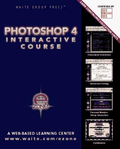 Tapa de Photoshop 4 interactive course