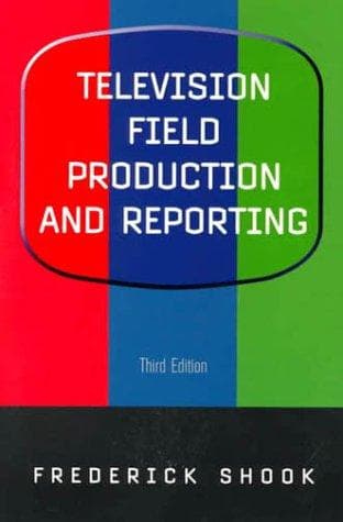 Tapa de Television field production and reporting