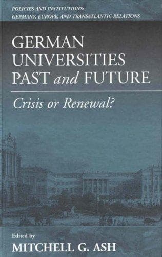 Tapa de German Universities - Past and Future