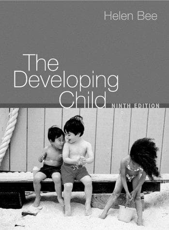 Tapa de The developing child