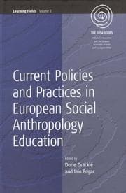 Tapa de Current policies and practices in European social anthropology education