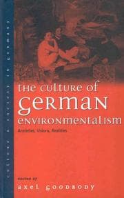 Tapa de The culture of German environmentalism